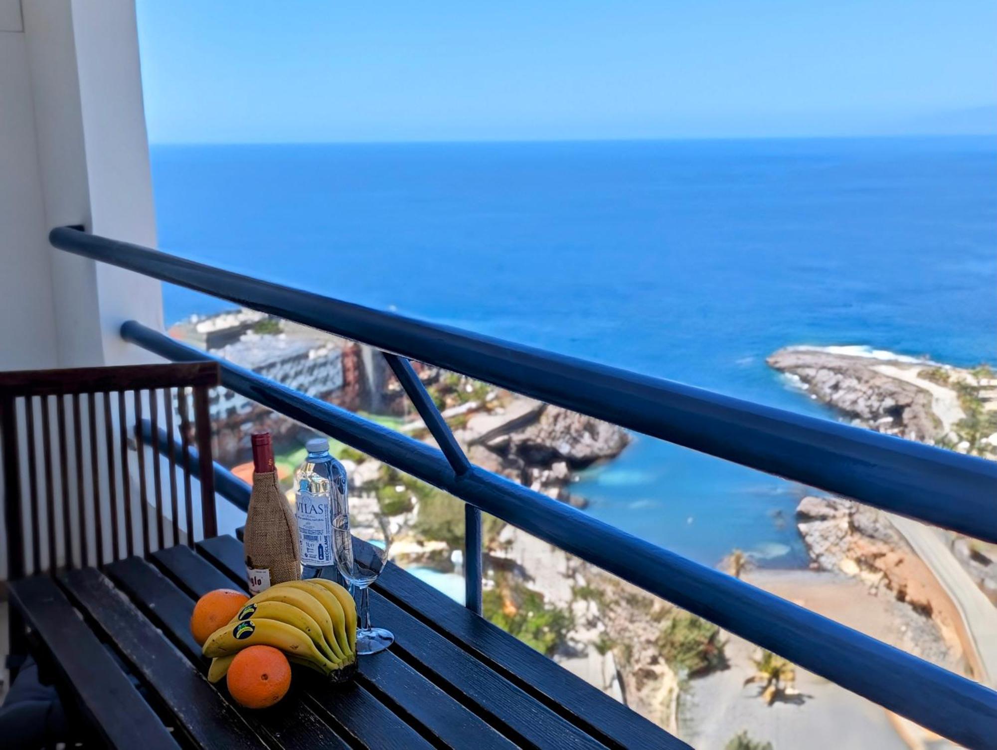 Studio Playa Paraiso Tenerife - Ocean View And Internet Wifi Optical Fiber - For Rent Exterior foto