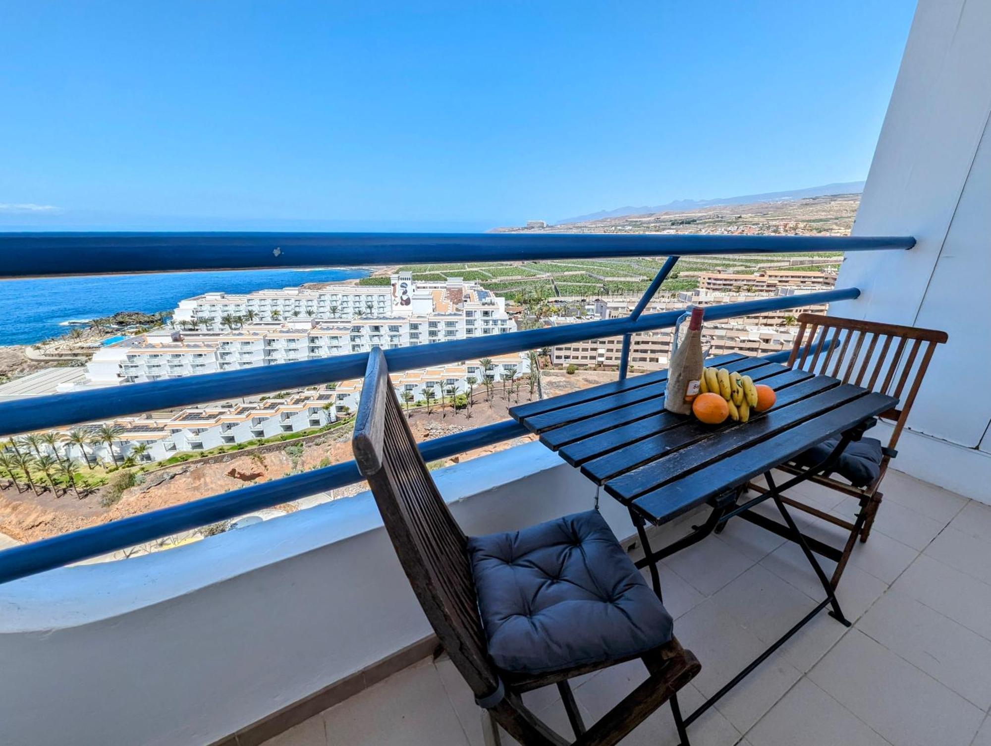 Studio Playa Paraiso Tenerife - Ocean View And Internet Wifi Optical Fiber - For Rent Exterior foto